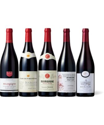【お歳暮】三越伊勢丹オンラインストア ブルゴーニュ地方産限定！ピノ・ノワールバラエティ赤ワイン5本セット 【三越伊勢丹/公式】