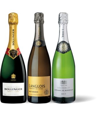【お歳暮】三越伊勢丹オンラインストア 英国王室御用達シャンパーニュ「ボランジェ」入り、フランス産スパークリングワイン3本セット 【三越伊勢丹/公式】