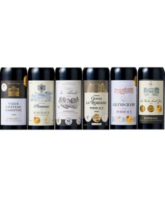 【お歳暮】三越伊勢丹オンラインストア 金賞2個以上受賞ボルドー赤ワイン6本セット 【三越伊勢丹/公式】