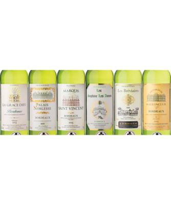 【お歳暮】三越伊勢丹オンラインストア 金賞受賞ボルドー白ワイン6本セット 【三越伊勢丹/公式】