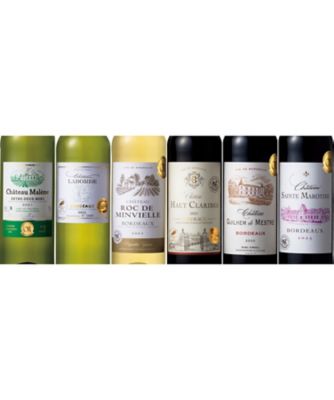 【お歳暮】三越伊勢丹オンラインストア ボルドーの赤も白も堪能する金賞受賞赤白ワイン6本セット 【三越伊勢丹/公式】