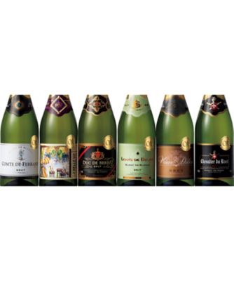 【お歳暮】三越伊勢丹オンラインストア フランス金賞受賞カジュアル辛口スパークリングワイン6本セット 【三越伊勢丹/公式】