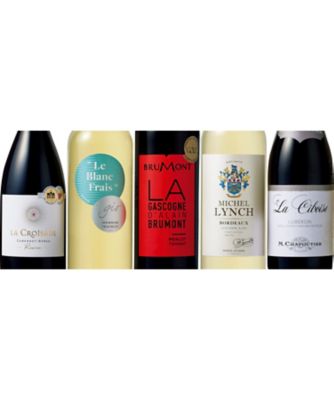 【お歳暮】三越伊勢丹オンラインストア フランス周遊！バラエティ赤白5本セット ワイン【三越伊勢丹/公式】