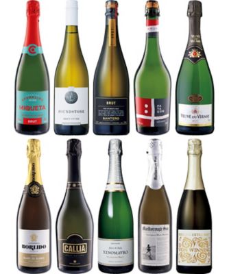 【お歳暮】三越伊勢丹オンラインストア 世界10ヶ国の個性を愉しむスパークリングワイン10本セット 【三越伊勢丹/公式】