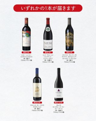 【お歳暮】三越伊勢丹オンラインストア 赤ワイン ミステリーBOX 【三越伊勢丹/公式】