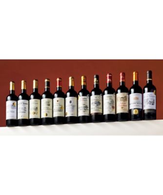 【お歳暮】三越伊勢丹オンラインストア 金賞受賞ボルドー赤ワイン12本セット ※2月中旬頃より順次お届け 【三越伊勢丹/公式】