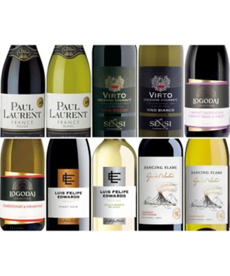 【お歳暮】三越伊勢丹オンラインストア 4カ国バラエティ スクリューキャップ赤白ワイン10本セット ※年内にお届け 【三越伊勢丹/公式】