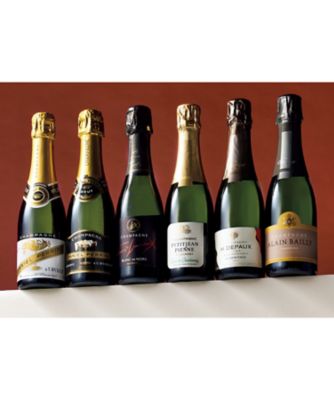 【お歳暮】三越伊勢丹オンラインストア こだわりの小規模生産者厳選ハーフシャンパーニュ6本セット ※年内にお届け ワイン【三越伊勢丹/公式】