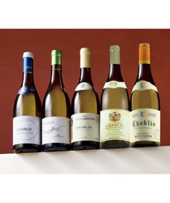 【お歳暮】三越伊勢丹オンラインストア ブルゴーニュ地方 生産者別シャブリ5本セット ※2月中旬頃より順次お届け ワイン【三越伊勢丹/公式】
