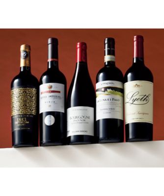 【お歳暮】三越伊勢丹オンラインストア セラーマスターが愛飲する世界の赤ワイン5本セット ※2月中旬頃より順次お届け 【三越伊勢丹/公式】