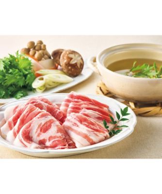 【お歳暮】南州農場 鹿児島黒豚 しゃぶしゃぶ用 加工肉【三越伊勢丹/公式】