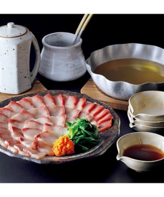 【お歳暮】下鴨茶寮 料亭のぶりしゃぶ鍋 食品【三越伊勢丹/公式】
