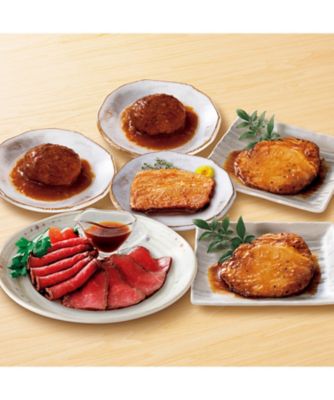 【お歳暮】東京・恵比寿 賛否両論 ローストビーフ・ハンバーグ詰合せ 加工肉【三越伊勢丹/公式】