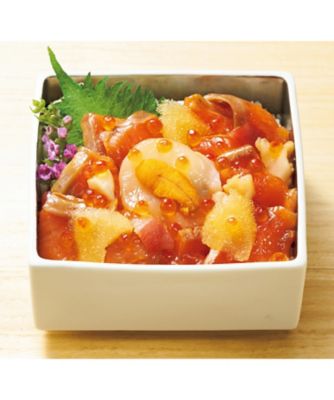 【お歳暮】鮭匠 ふじい 北海道産 海鮮丼の具 調理済み食事、主菜【三越伊勢丹/公式】