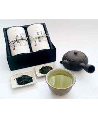 放香堂〉皇居外苑 静岡茶・京都御苑 宇治茶詰合せ