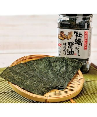 【お歳暮】山城屋 牡蠣だし醤油・あなご醤油味付のり詰合せ 調理済み前菜、付け合わせ【Web限定】【三越伊勢丹/公式】