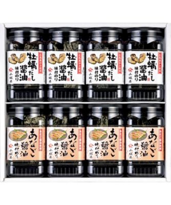 【お歳暮】山城屋 牡蠣だし醤油・あなご醤油味付のり詰合せ 調理済み前菜、付け合わせ【Web限定】【三越伊勢丹/公式】