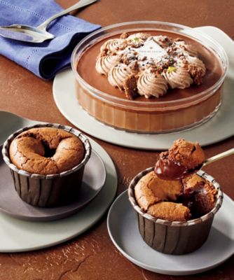 【お歳暮】パスカル・ル・ガック フォンダンショコラ・ムースオショコラ詰合せ プリン・ゼリー（洋菓子）【Web限定】【三越伊勢丹/公式】