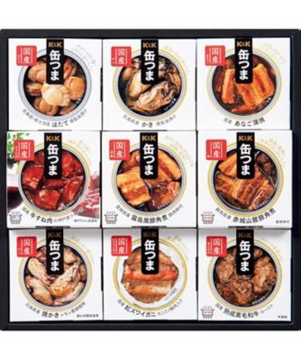 【お歳暮】K＆K 缶つま国産素材バラエティセット 調理済み食品【三越伊勢丹/公式】