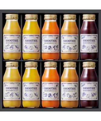 【お歳暮】なっぷる 国産果汁のフルーツスムージー10本セット ジュース【三越伊勢丹/公式】