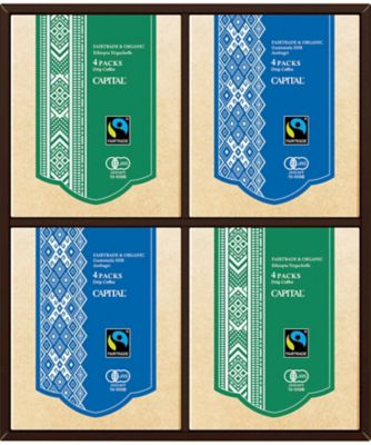 【お歳暮】キャピタル フェアトレード＆有機栽培 ドリップコーヒーセット 【三越伊勢丹/公式】