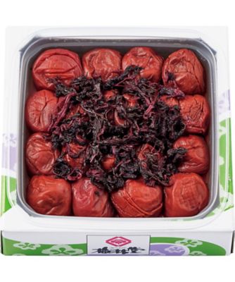 【お歳暮】梅林堂 紀州南高梅 しそ漬梅干 調理済み前菜、付け合わせ【三越伊勢丹/公式】