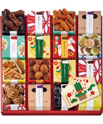 【お歳暮】麻布かりんと 冬のキューブ詰合せ お菓子・チョコレート（和菓子）【三越伊勢丹/公式】