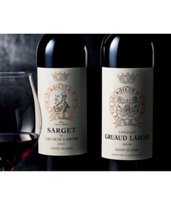 【お歳暮】シャトー・グリュオ・ラローズ ファースト＆セカンド2本セット ワイン【三越伊勢丹/公式】