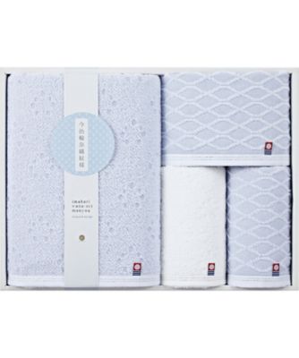 【お歳暮】【送料無料】今治輪奈織紋様 タオルセット ※送料無料 【三越伊勢丹/公式】