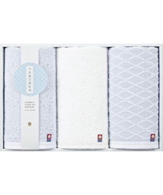 【お歳暮】【送料無料】今治輪奈織紋様 フェイスタオルセット ※送料無料 【三越伊勢丹/公式】