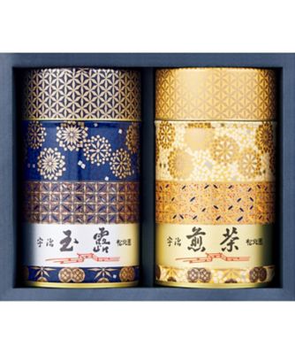 松北園〉宇治玉露・煎茶詰合せ【670113】｜松北園 の通販