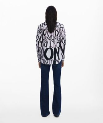 DESIGUAL - reito】デシグアルカットソーほか3点おまとめ レタリングシャツ 25SWCW40 | Desigual (Women