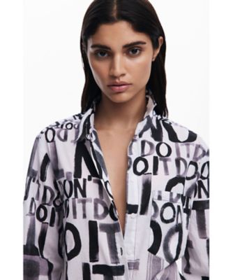 レタリングシャツ 25SWCW40 | Desigual (Women