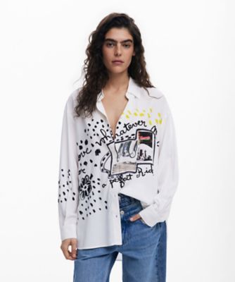 Desigual (Women)/デシグアル ペルセフォネのシャツ　２５ＳＷＣＷ４１