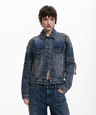 Desigual (Women)/デシグアル CACTUS デニムジャケット 25SWEDX2