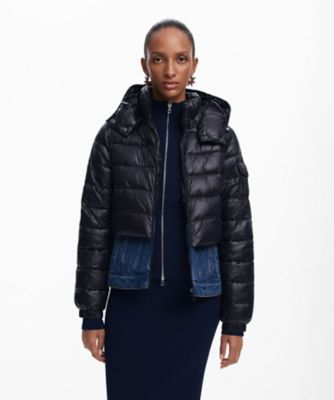 ＜Desigual (Women)＞コンビネーションショートキルティングコート　２５ＳＷＥＷＸ３