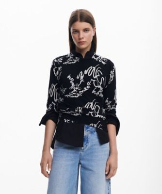 薄手のレタリングセーター 25SWJF04 | Desigual (Women