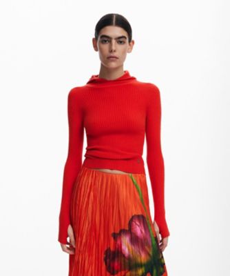 Desigual (Women)/デシグアル タイトなフーディー 25SWJF19