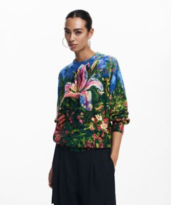 Desigualカットソー ガーデンセーター 25SWJFX3 | Desigual (Women)/デシグアル