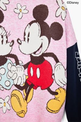 ミッキーとミニーのスウェット 25SWSK28 | Desigual