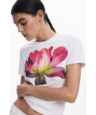 大きな花のＴシャツ　２５ＳＷＴＫ２４
