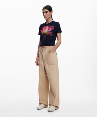 大きな花のＴシャツ　２５ＳＷＴＫ２４