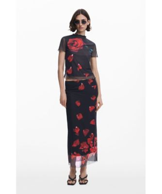 花柄シアートップス Desigual x Tyler