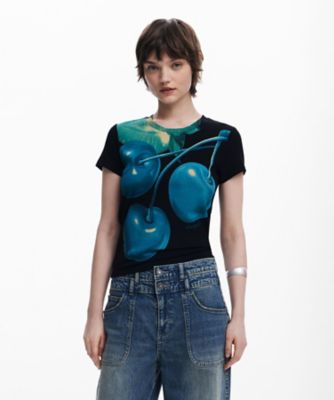 Desigual (Women)/デシグアル TSSWEET Tシャツショートスリーブ 25SWTKXW