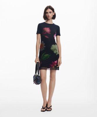 コンビネーショ ミニドレス 25SWVK14 | Desigual (Women