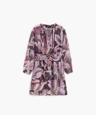 オーキッドのふんわりドレス 25SWVWX7 | Desigual