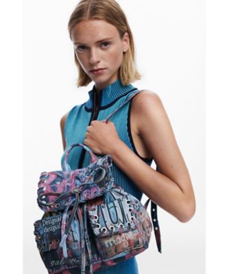 グラフィティ柄バッグパック 25WAKA11 | Desigual (Women