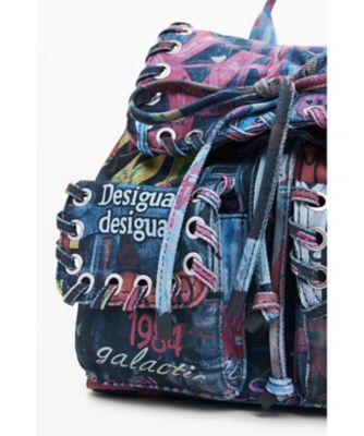 グラフィティ柄バッグパック 25WAKA11 | Desigual (Women