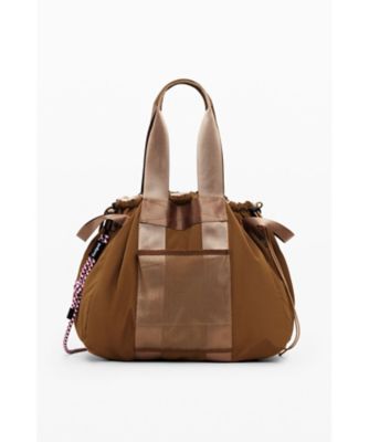 ＜Desigual (Women)＞ミディアムサイズのリバーシブルナイロンバッグ　２５ＷＡＸＡ６３