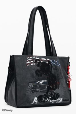 ミッキーデニムショッパーバッグ 25WAXD20 | Desigual